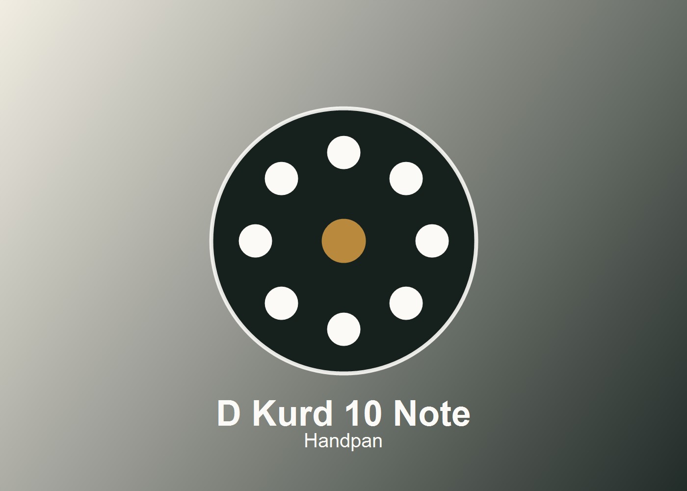 D Kurd 10 Note Handpan